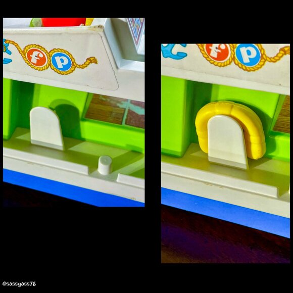 🆕VTG▪️FISHER-PRICE▪️1972 Happy Houseboat With Little People & Accessories - Picture 4 of 13